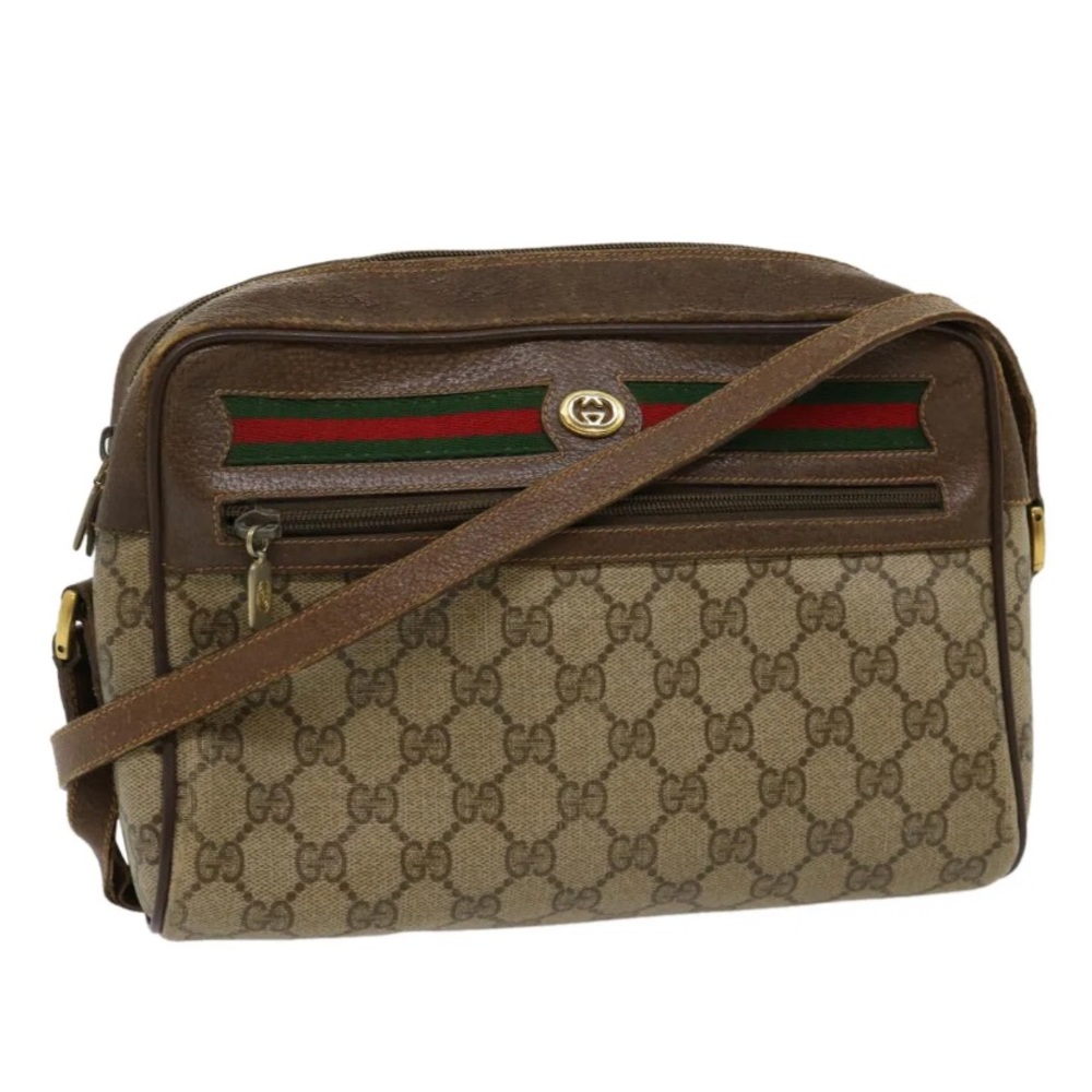 Gucci PVC Web Shoulder Bag